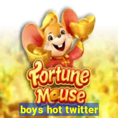 boys hot twitter